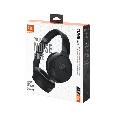 JBL Tune 670 NC Black