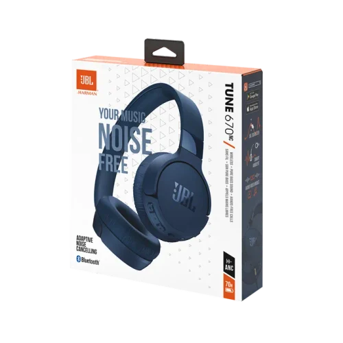 JBL Tune 670 NC Blue
