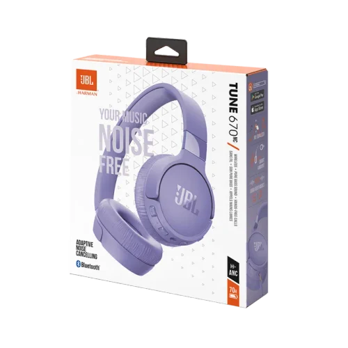 JBL Tune 670 NC Purple