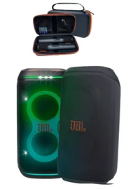 Sistem Karaoke JBL: PartyBox Club 120 + Microfoane fără fir PartyBox Wireless Mic + Husă microfoane + Husă PartyCover