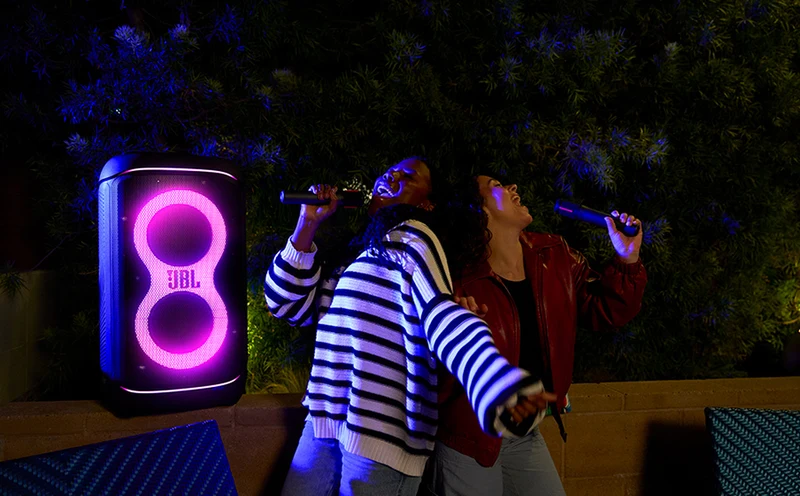 Sistem Karaoke JBL: PartyBox 520 + Microfoane fără fir PartyBox Wireless Mic + Husă de protecție 2