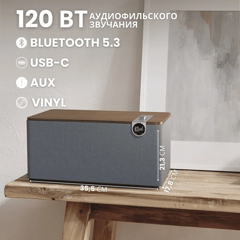 Klipsch The Three Plus Matte Black 5
