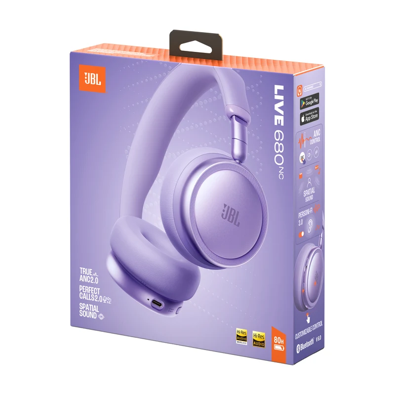 JBL Live 680NC Purple 9