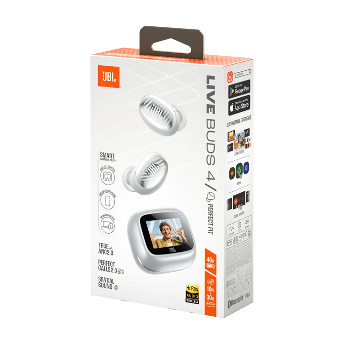 JBL Live Buds 4 Silver 10