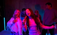 Готовый караоке-комплект JBL: PartyBox 130 + Беспроводные микрофоны Easy Sing + Чехол для хранения 6