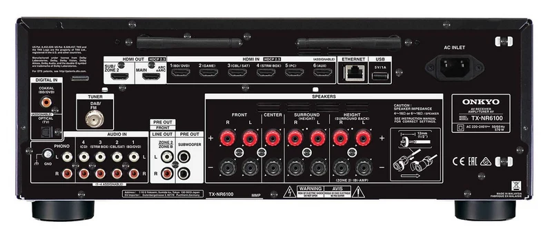 Onkyo TX-NR6100 4
