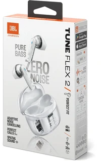 JBL Tune Flex 2 Ghost White