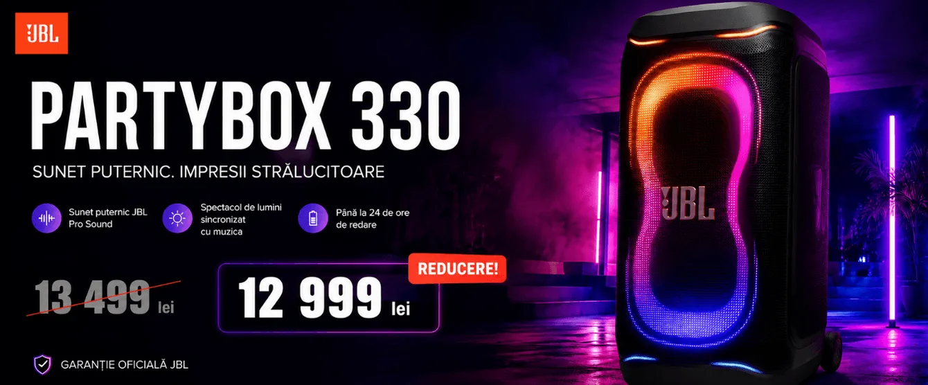 Magazin oficial JBL în Moldova. Boxe, căști și audio original JBL